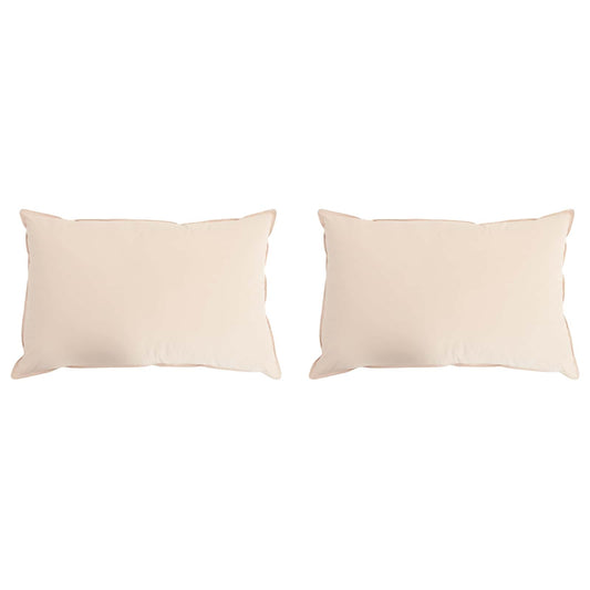 Pagalvė 2 pcs Smėlio 30 x 50 cm Kapokų pluoštas