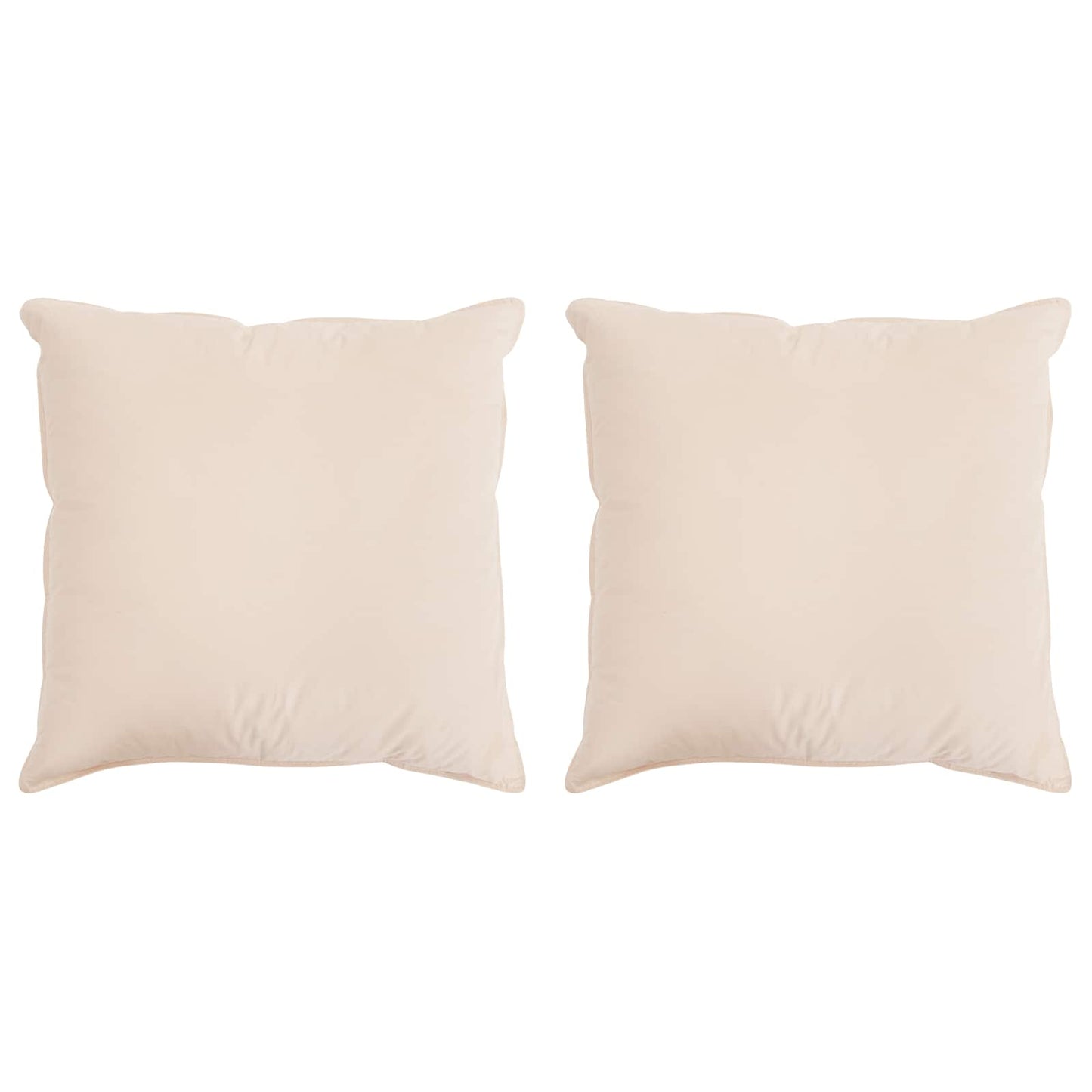 Pagalvė 2 pcs Smėlio 80 x 80 cm Kapokų pluoštas