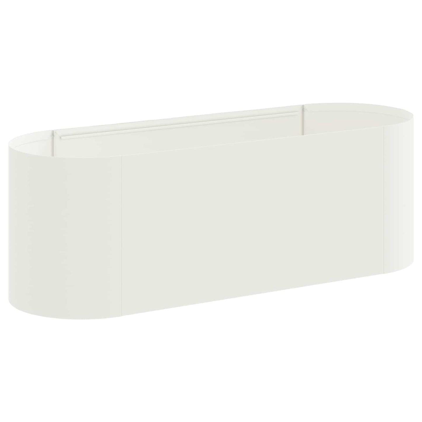 Pakelta sodo lova Balta 120 x 40 x 40 cm
