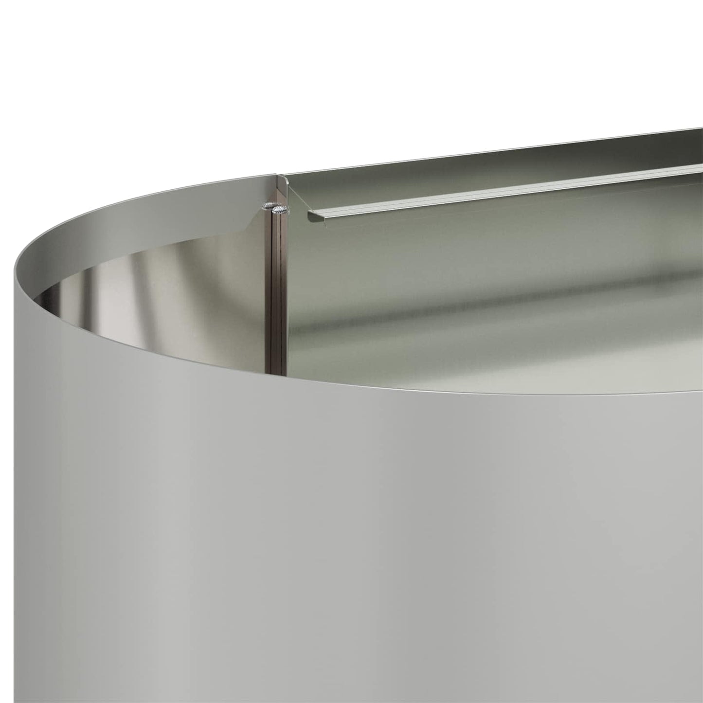 Pakelta sodo lova Galvanizuotas plienas 120 x 40 x 40 cm