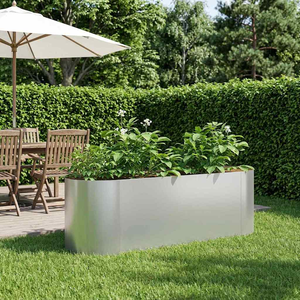 Pakelta sodo lova Galvanizuotas plienas 120 x 40 x 40 cm