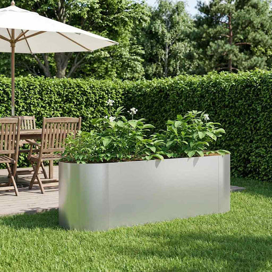 Pakelta sodo lova Galvanizuotas plienas 120 x 40 x 40 cm