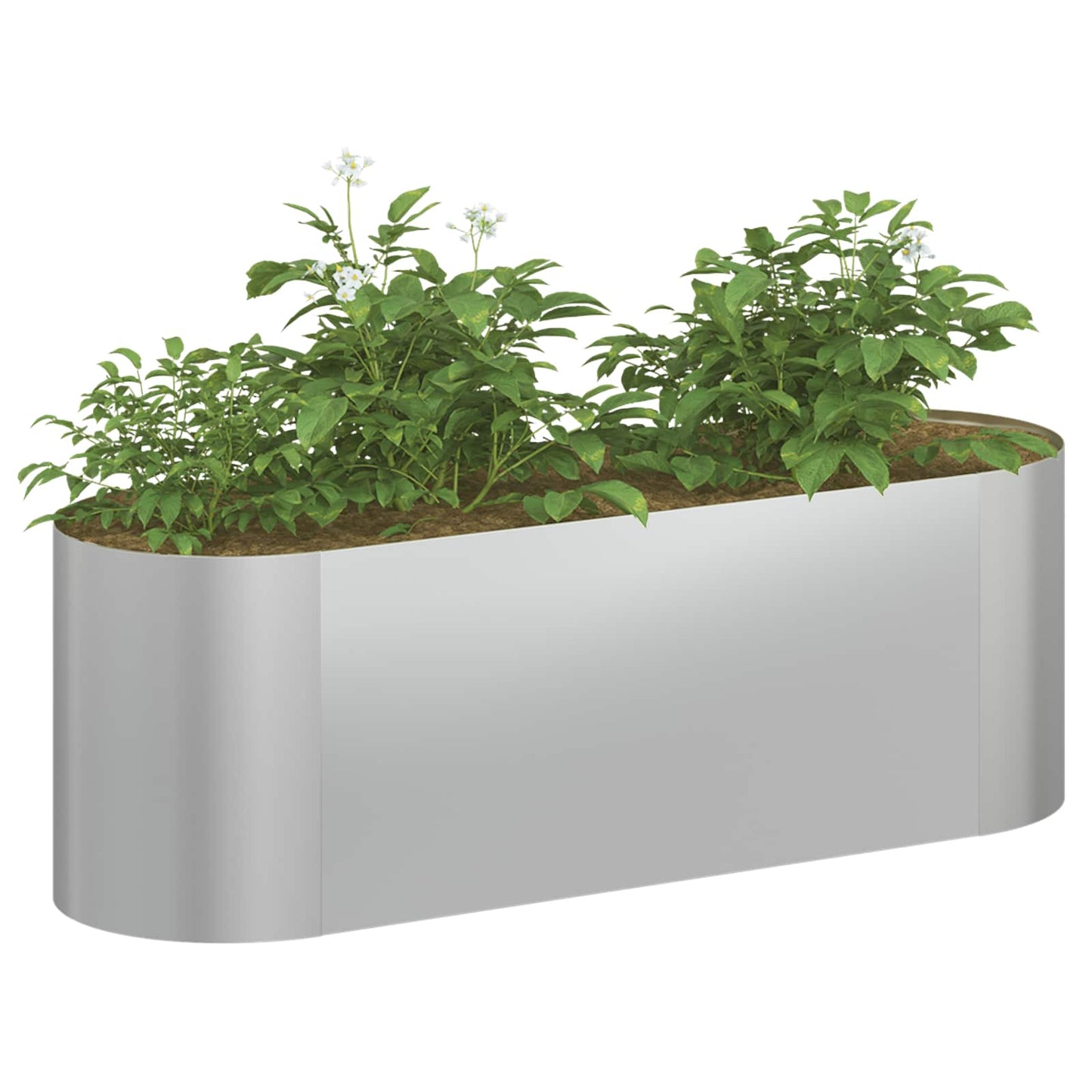 Pakelta sodo lova Galvanizuotas plienas 120 x 40 x 40 cm