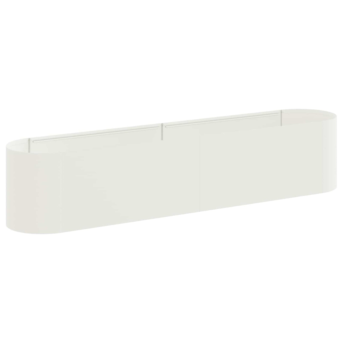 Pakelta sodo lova Balta 200 x 40 x 40 cm