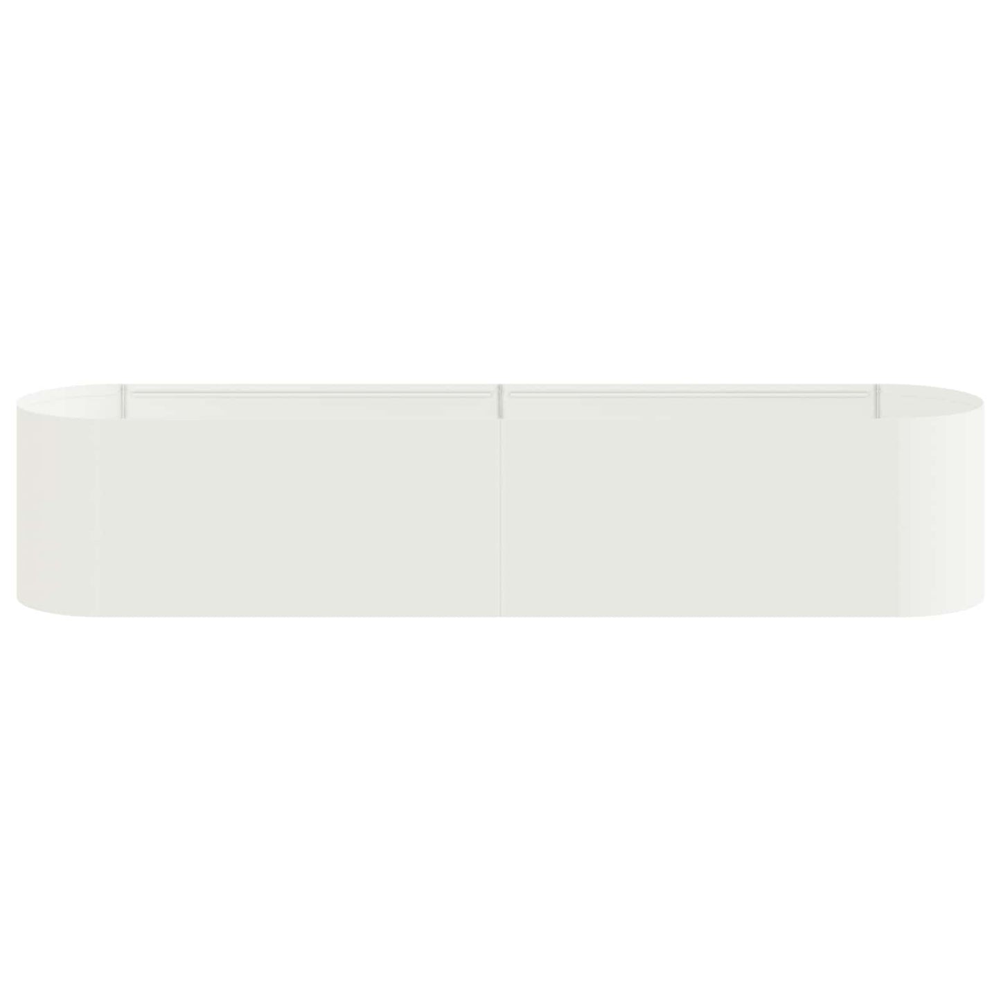 Pakelta sodo lova Balta 200 x 40 x 40 cm
