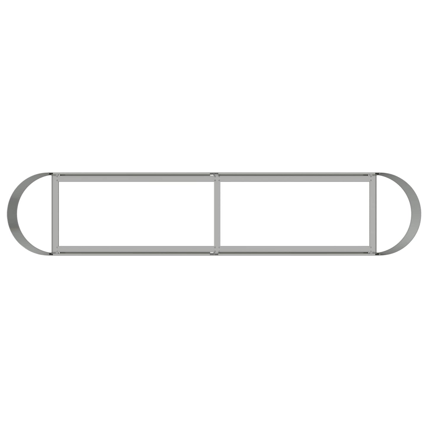Pakelta sodo lova Galvanizuotas plienas 200 x 40 x 40 cm
