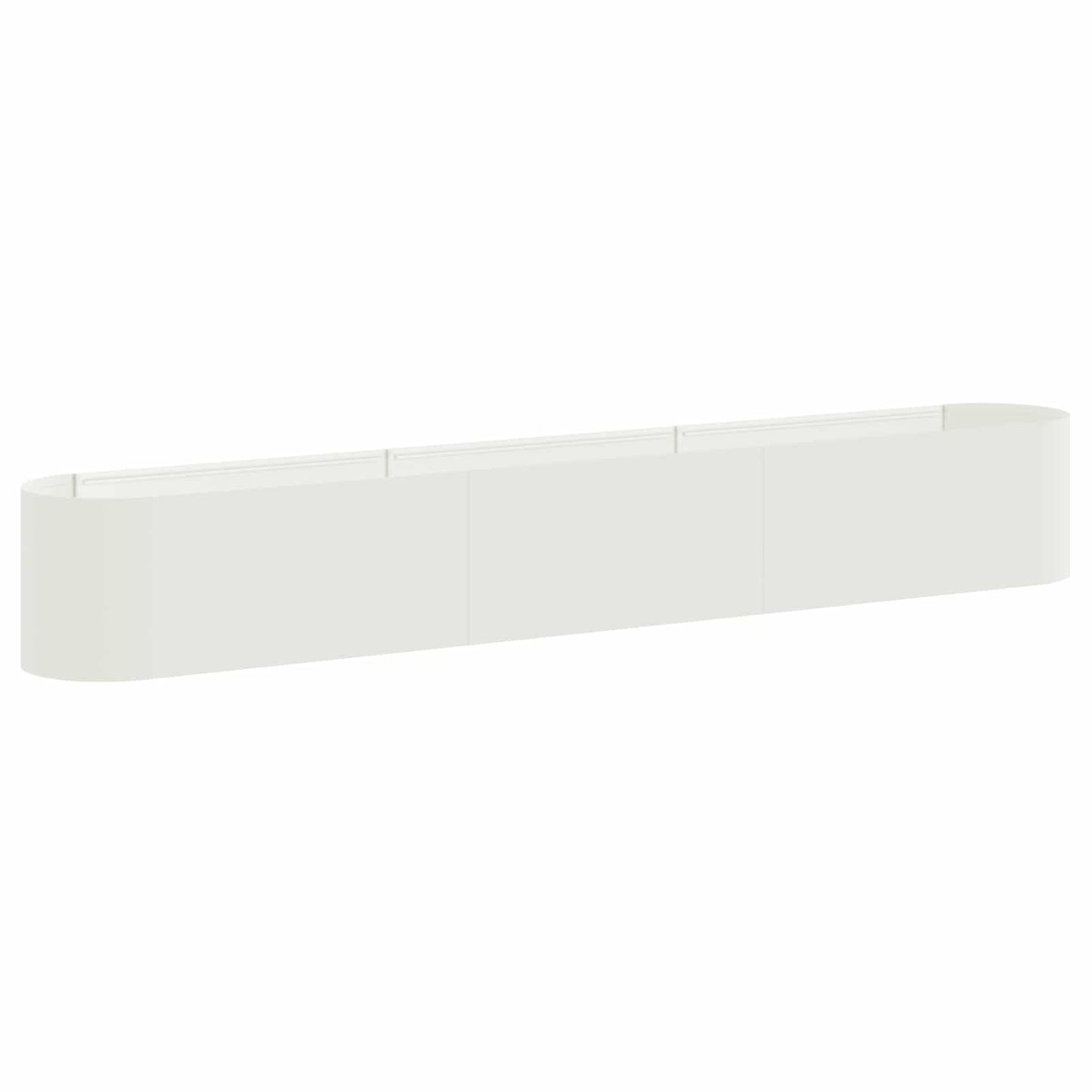 Pakelta sodo lova Balta 280 x 40 x 40 cm