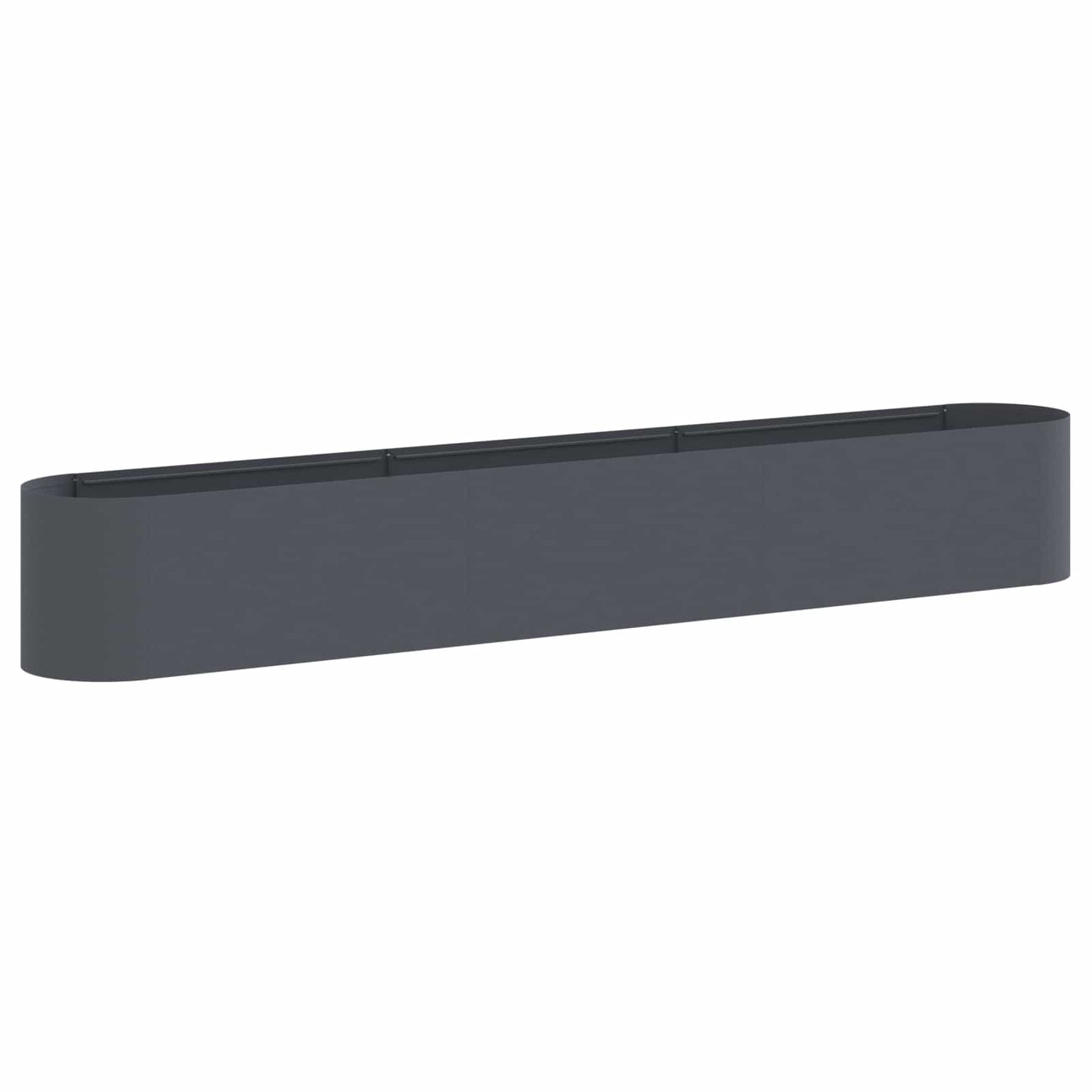 Pakelta sodo lova Antracito 280 x 40 x 40 cm