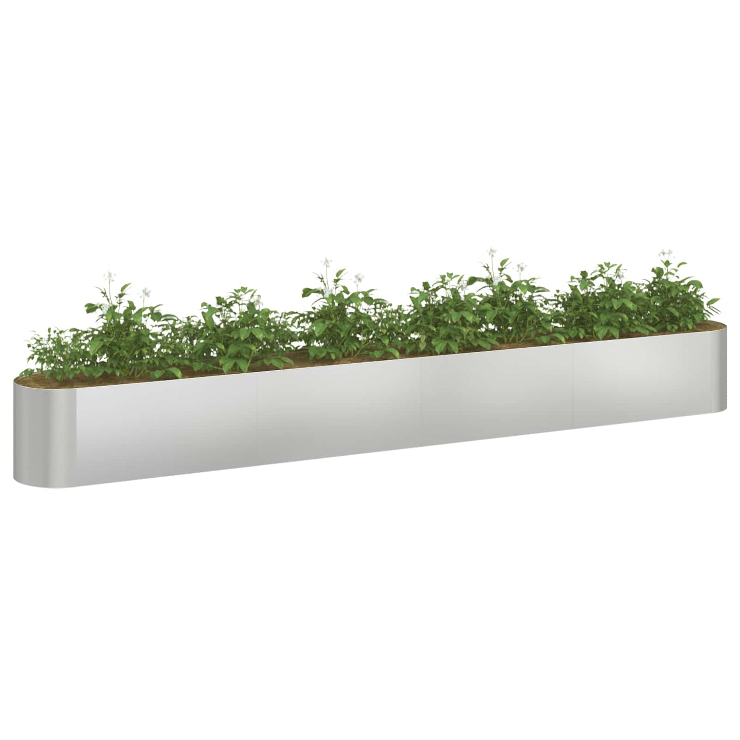 Pakelta sodo lova Galvanizuotas plienas 360 x 40 x 40 cm