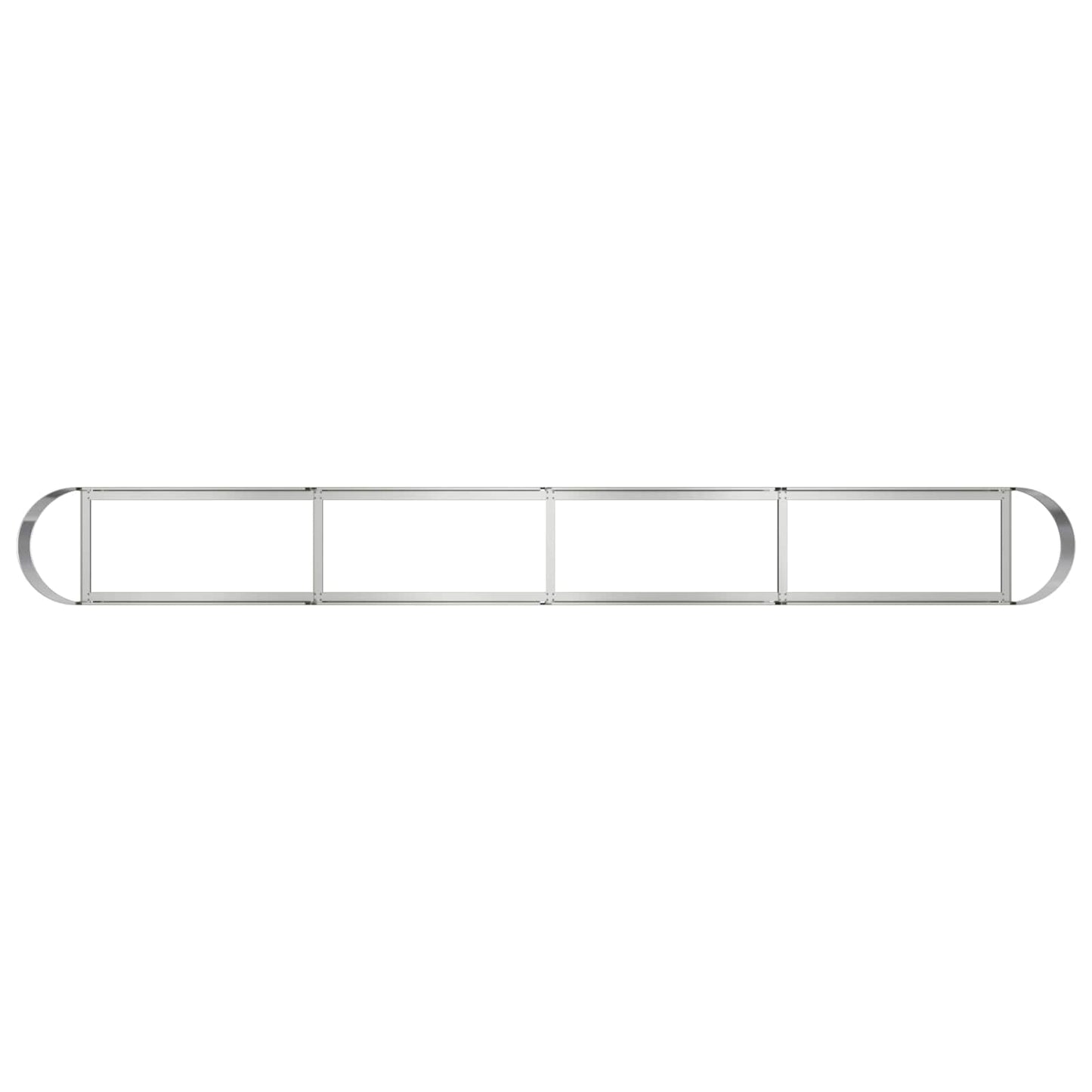 Pakelta sodo lova Galvanizuotas plienas 360 x 40 x 40 cm