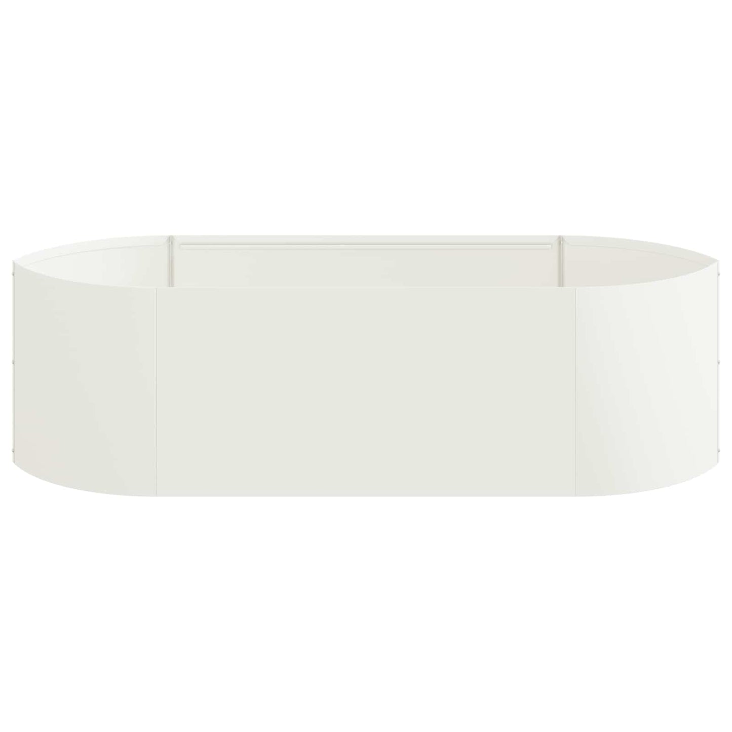 Pakelta sodo lova Balta 140 x 40 x 40 cm Plienas
