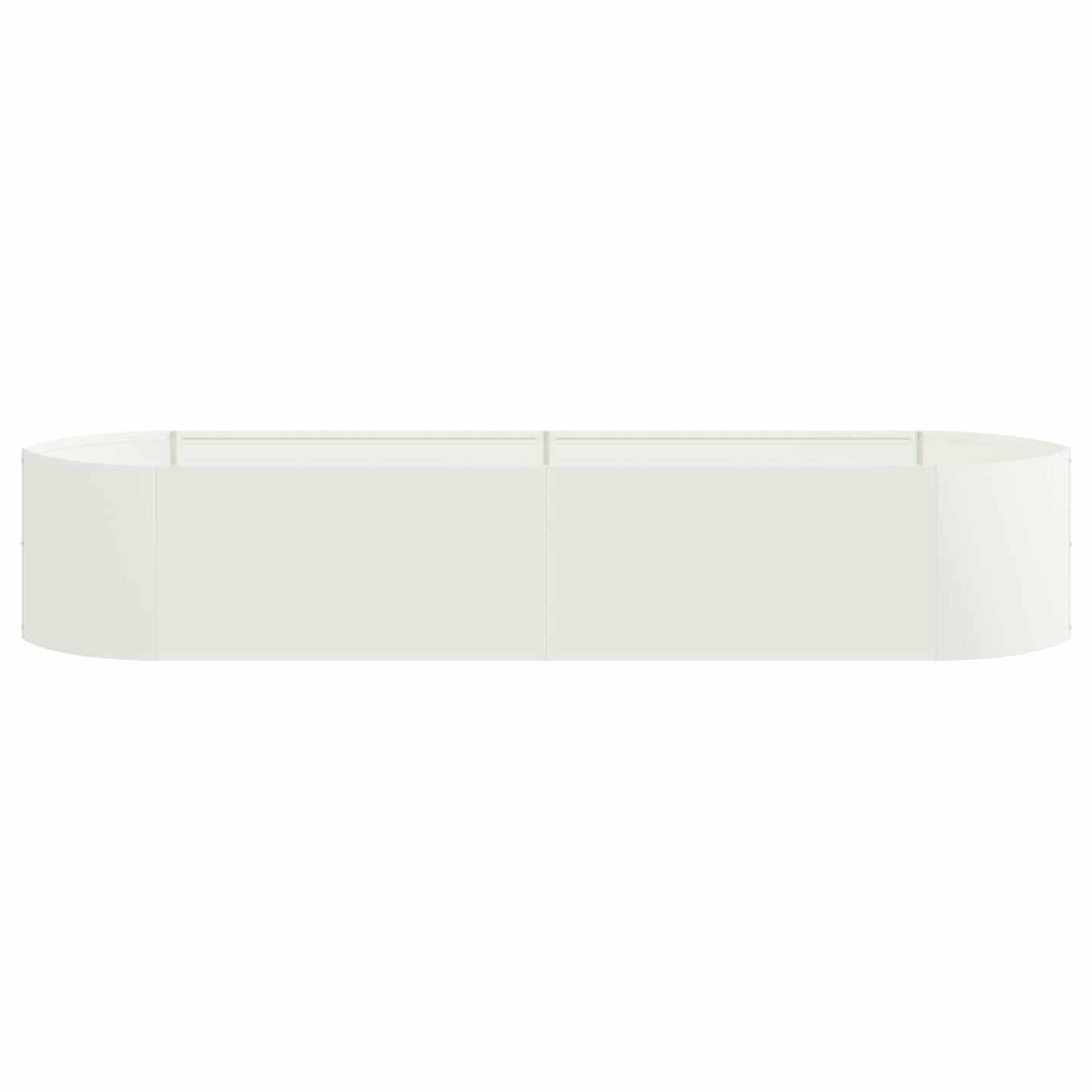 Pakelta sodo lova Balta 220 x 40 x 40 cm Plienas
