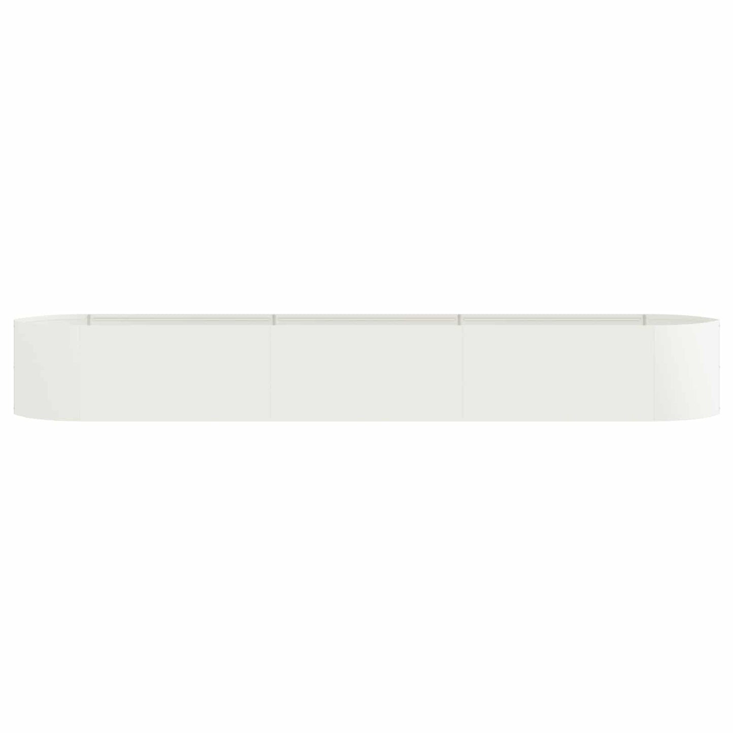 Pakelta sodo lova Balta 300 x 40 x 40 cm Plienas