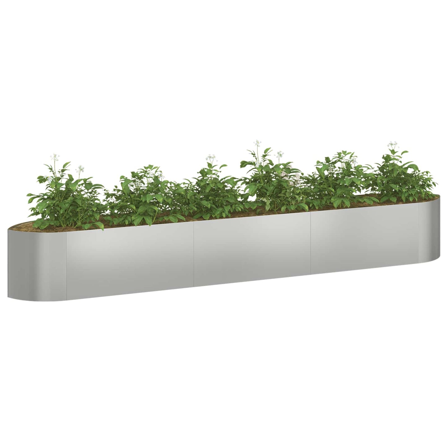 Pakelta sodo lova Galvanizuotas plienas 300 x 40 x 40 cm