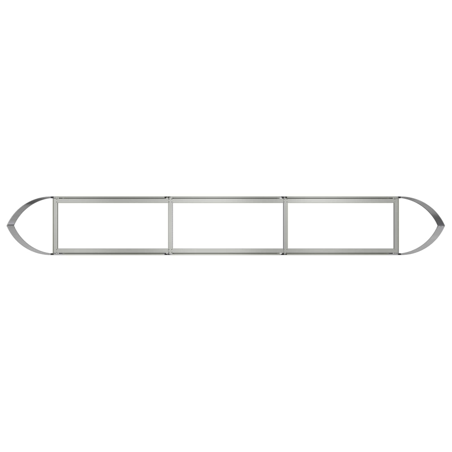 Pakelta sodo lova Galvanizuotas plienas 300 x 40 x 40 cm