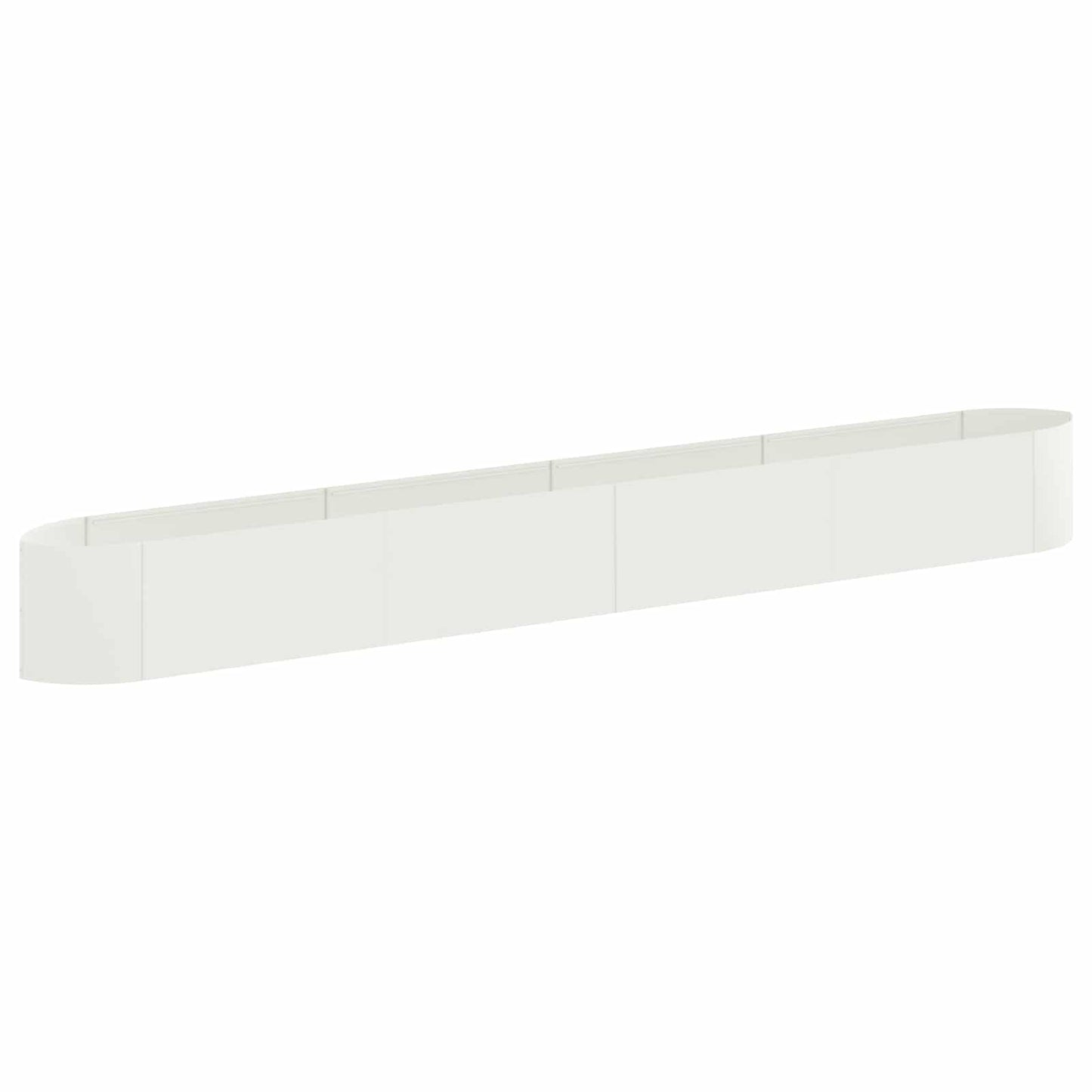 Pakelta sodo lova Balta 380 x 40 x 40 cm Plienas