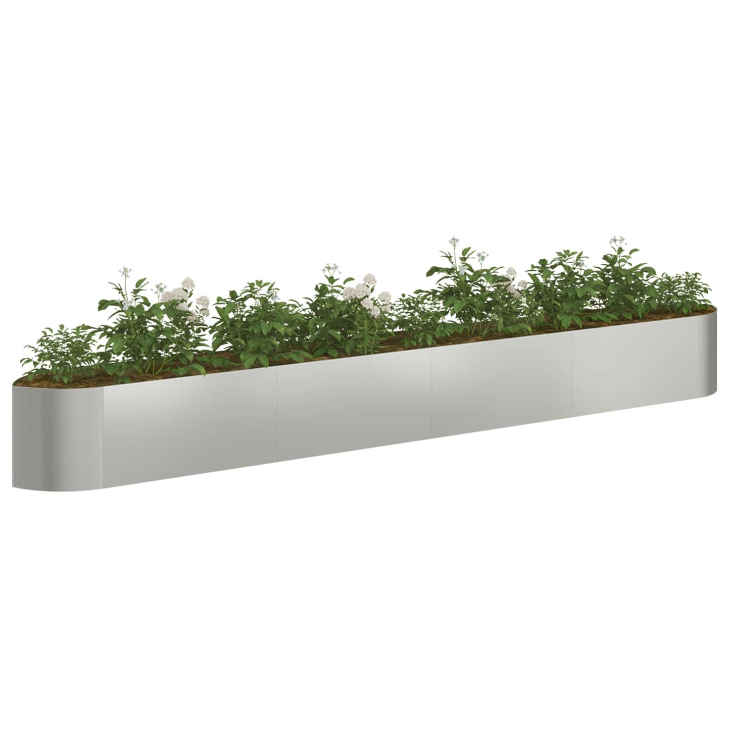 Pakelta sodo lova Galvanizuotas plienas 380 x 40 x 40 cm