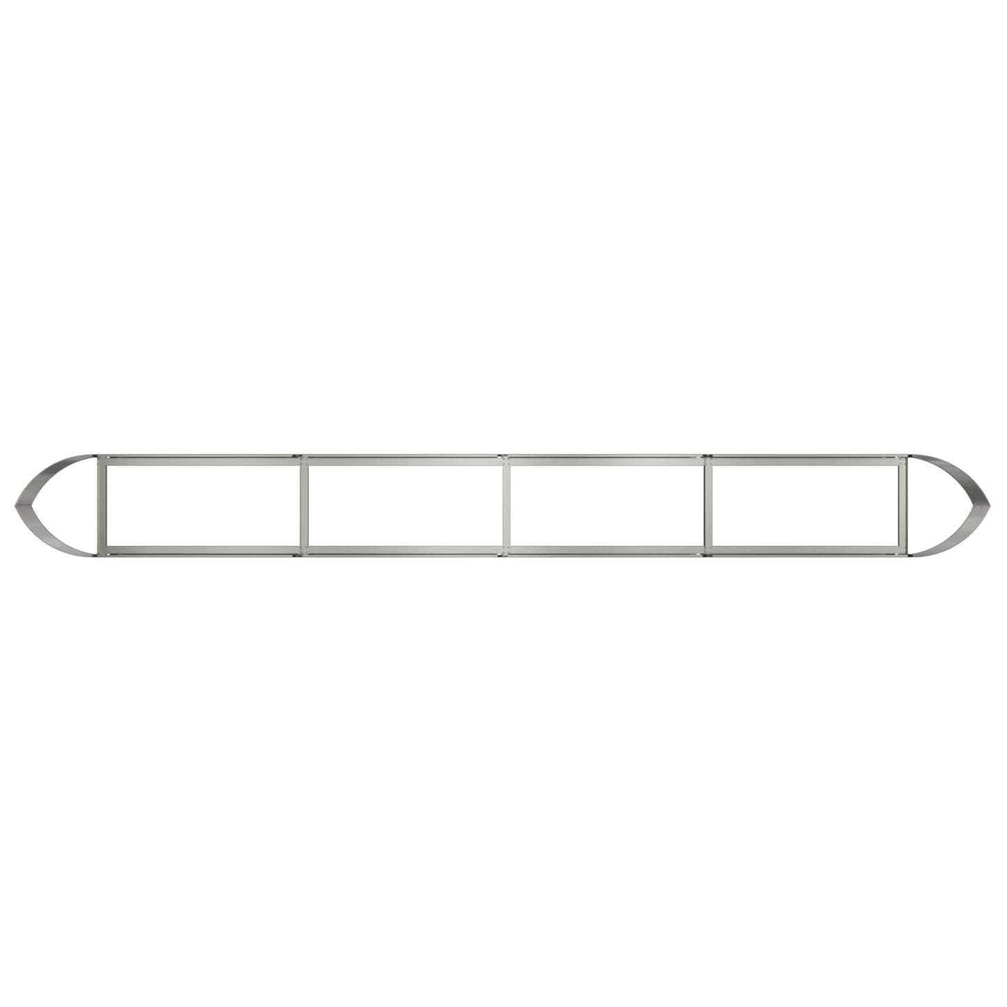Pakelta sodo lova Galvanizuotas plienas 380 x 40 x 40 cm