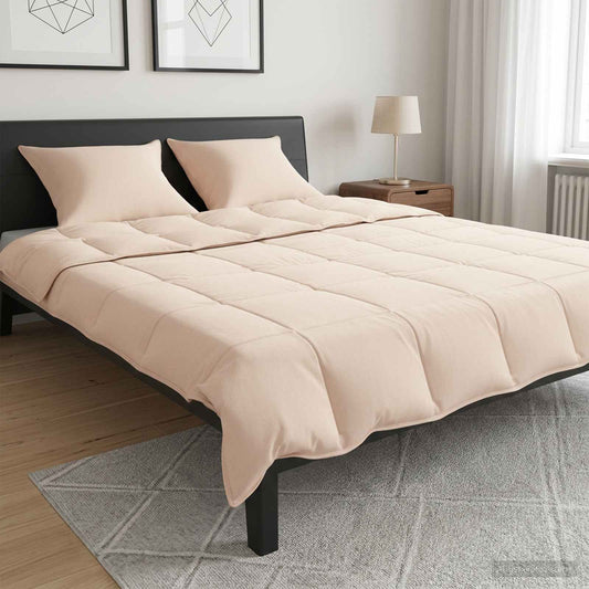 Antklodžių rinkinys 2 vnt. 260 x 220 cm 250 gsm Smėlio