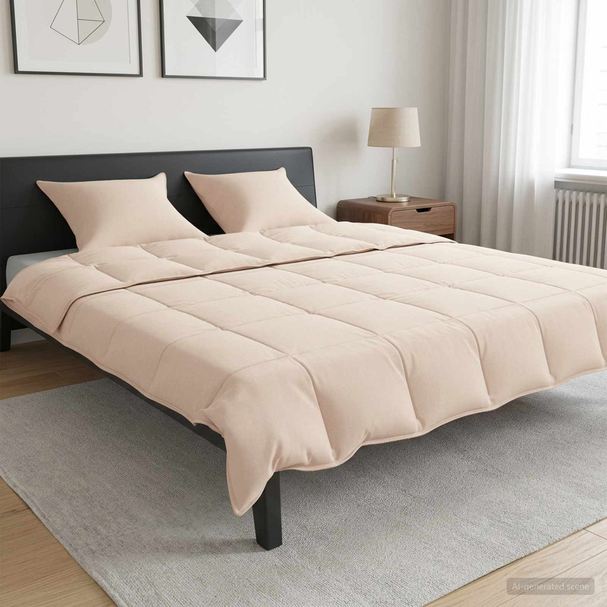 Antklodžių rinkinys 3 vnt. 200 x 200 cm Žiema 350 g/m² antklodė