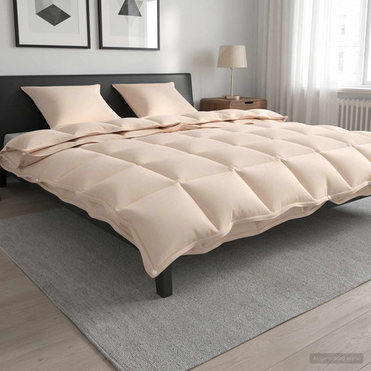 Antklodžių rinkinys 2 vnt. 240 x 220 cm Kapokas ir poliesteris