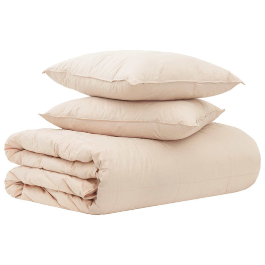 Antklodžių rinkinys 2 vnt. 155 x 220 cm Kapokas ir poliesteris