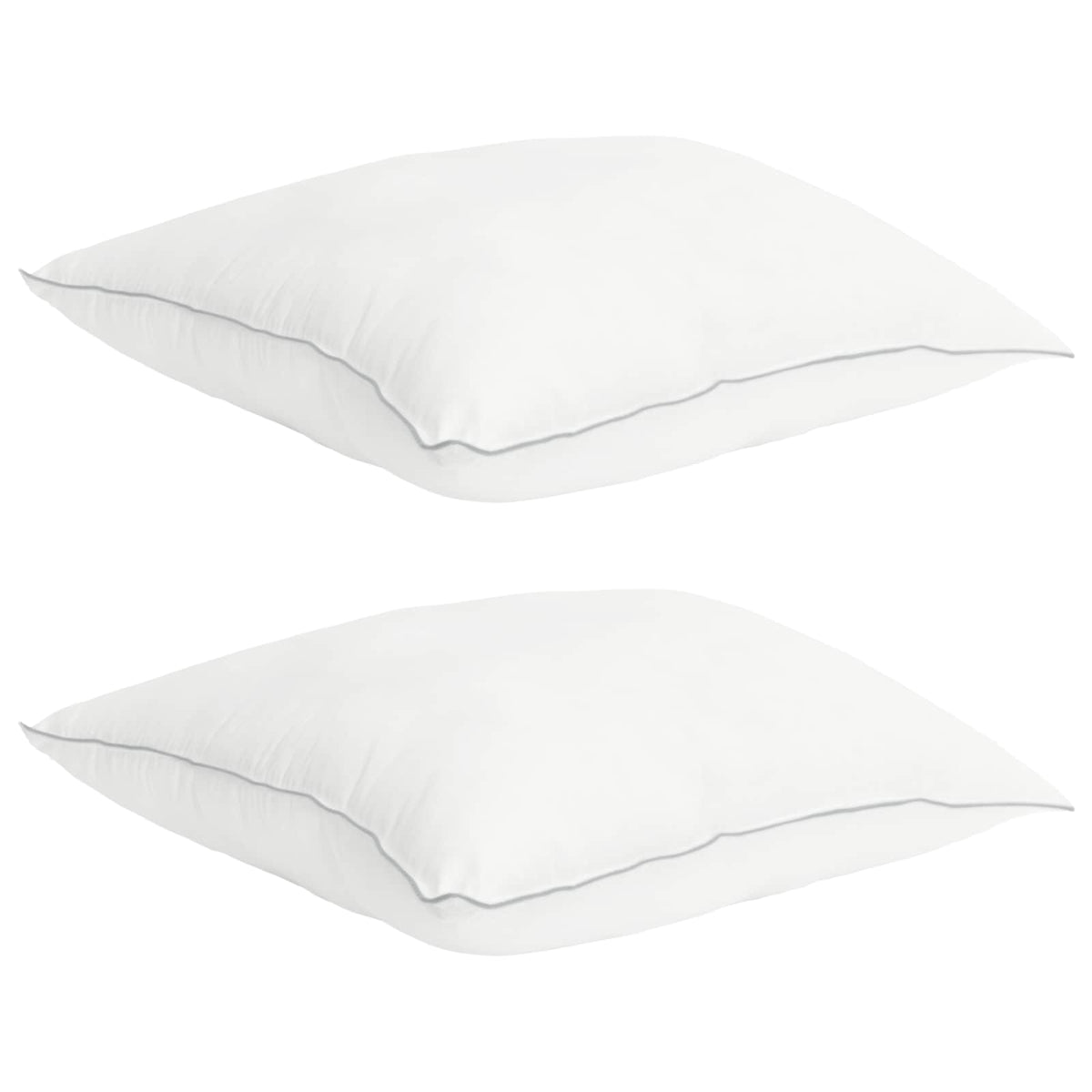 Antklodžių rinkinys su pagalve 2 pcs Balta Bambuko pluoštas
