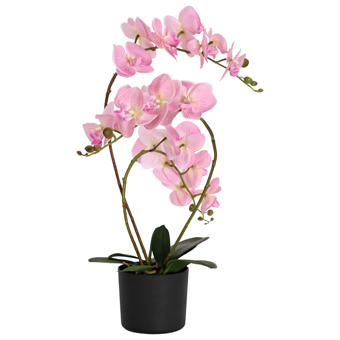 Dirbtinė orchidėja su vazonu Rožinė 45 x 15 x 65 cm