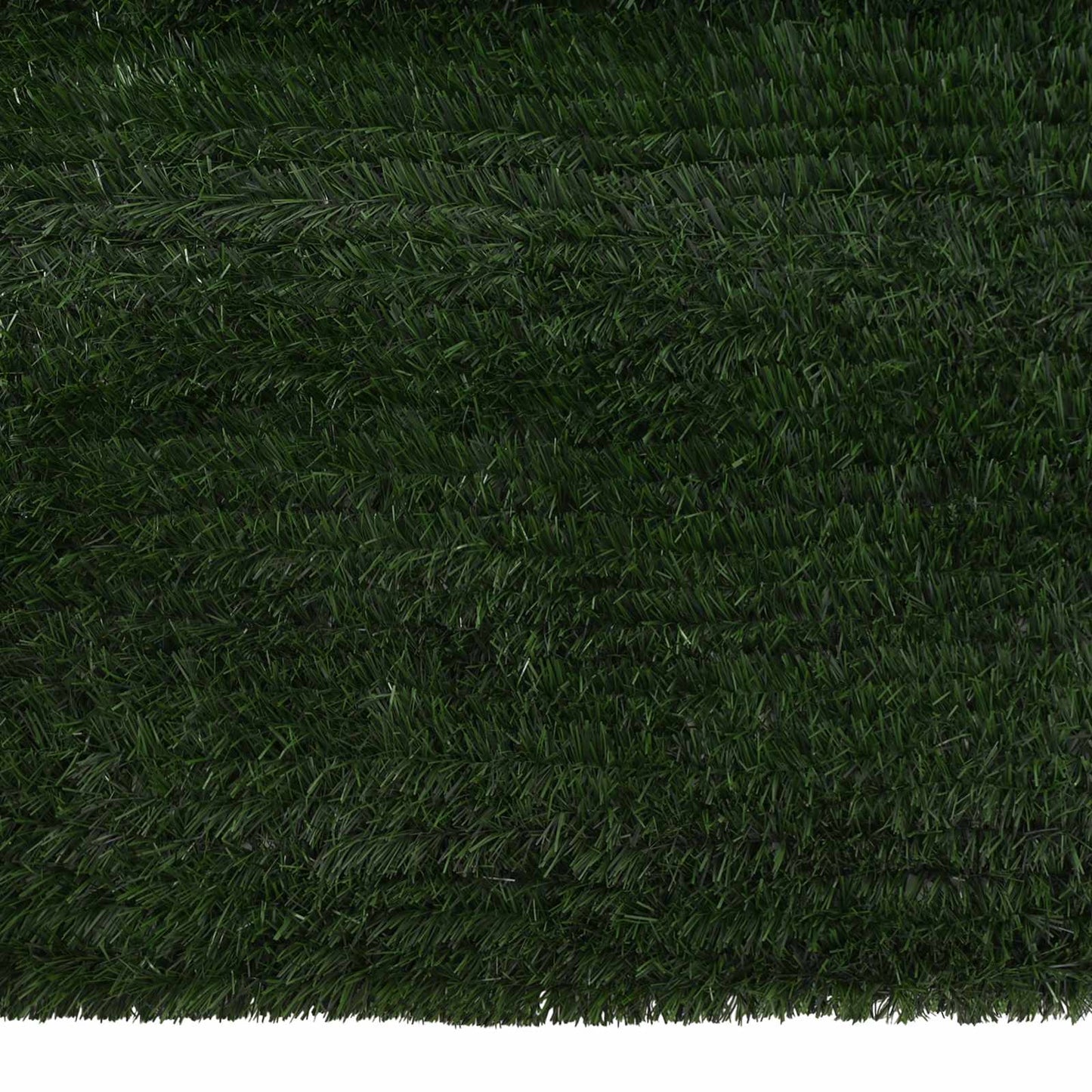 Dirbtinė tvora Tamsiai žalia 1,5 x 6 m PVC ir Plienas
