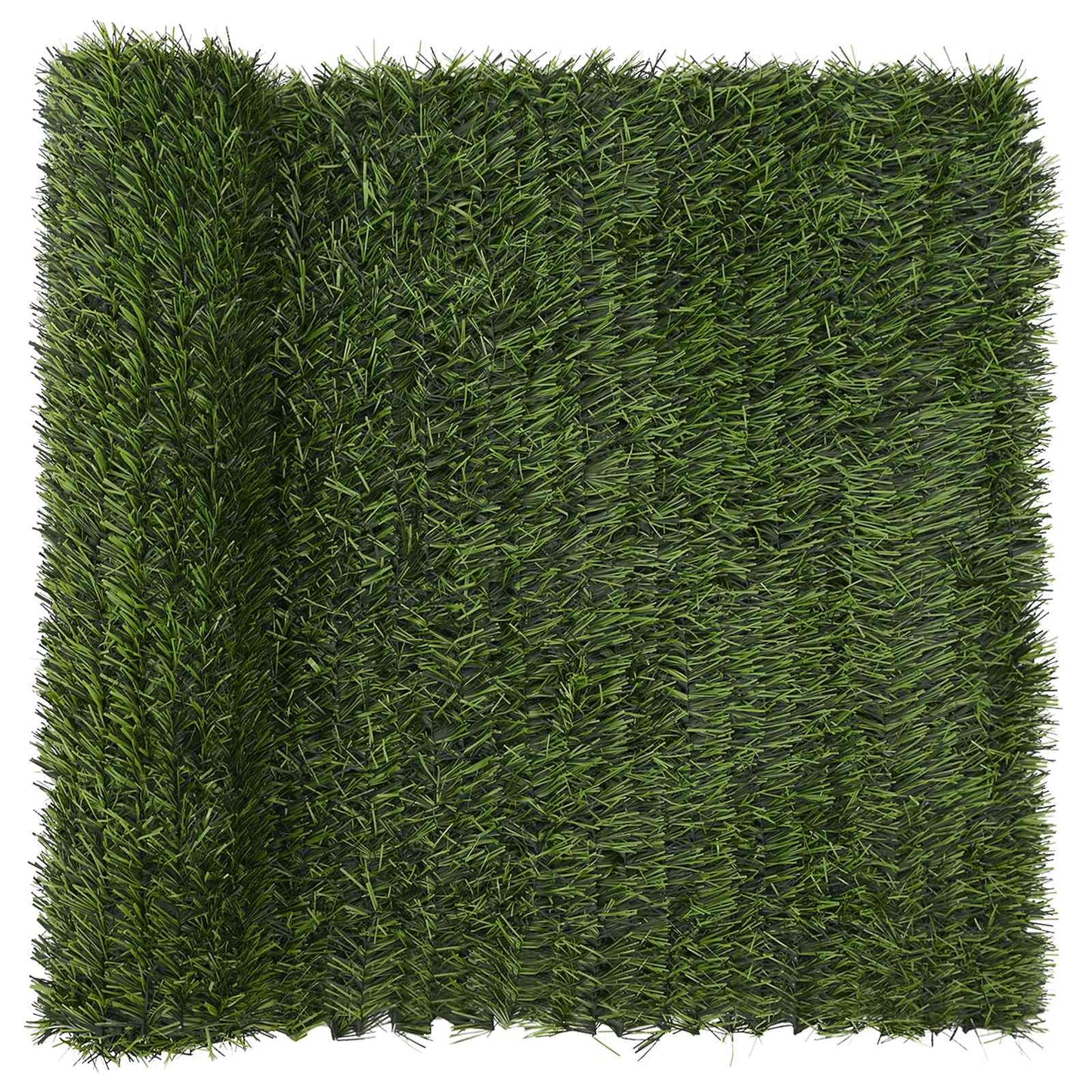 Dirbtinė tvora Šviesiai žalia 1 x 6 m PVC ir Plienas