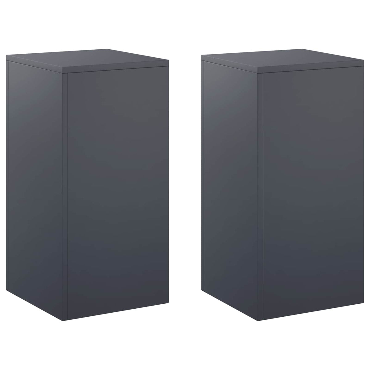 Augalų stovas 2 pcs Antracito 30 x 30 x 60 cm