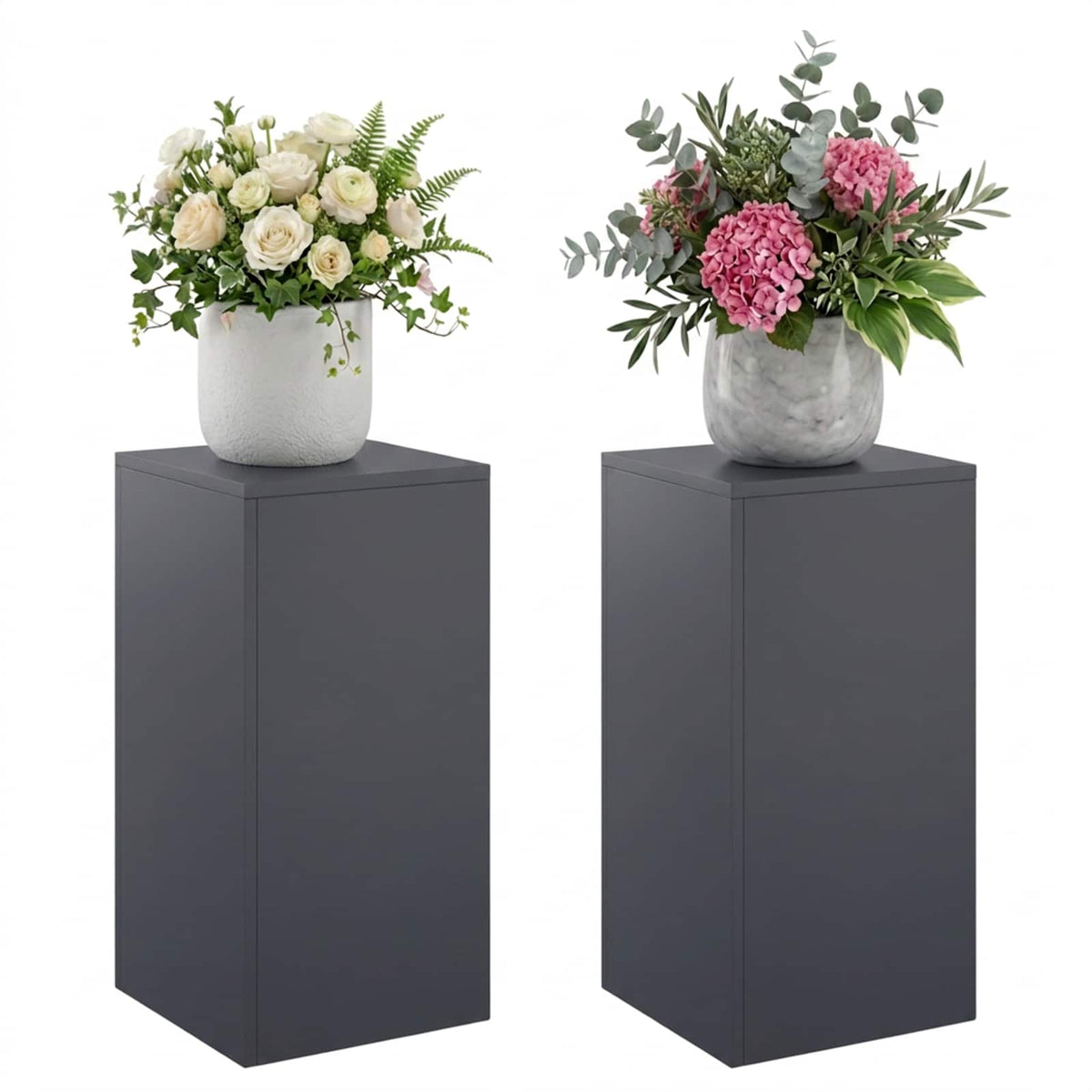 Augalų stovas 2 pcs Antracito 30 x 30 x 60 cm