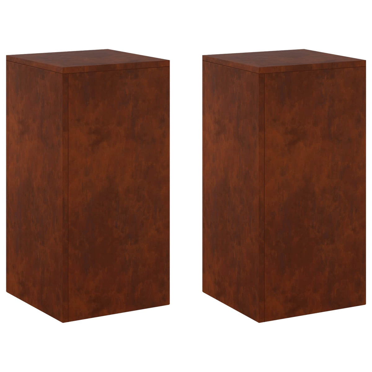 Augalų stovas 2 pcs Rūdijanti 30 x 30 x 60 cm