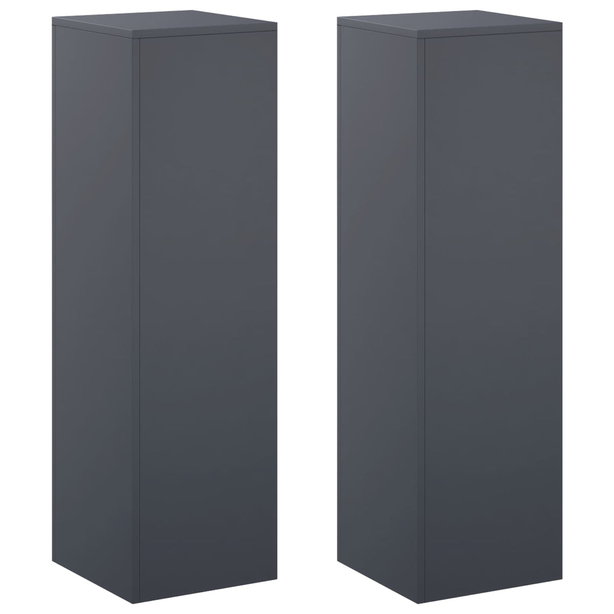 Augalų stovas 2 pcs Antracito 30 x 30 x 100 cm