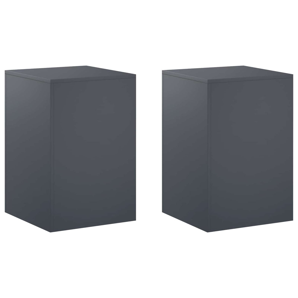 Augalų stovas 2 pcs Antracito 40 x 40 x 60 cm
