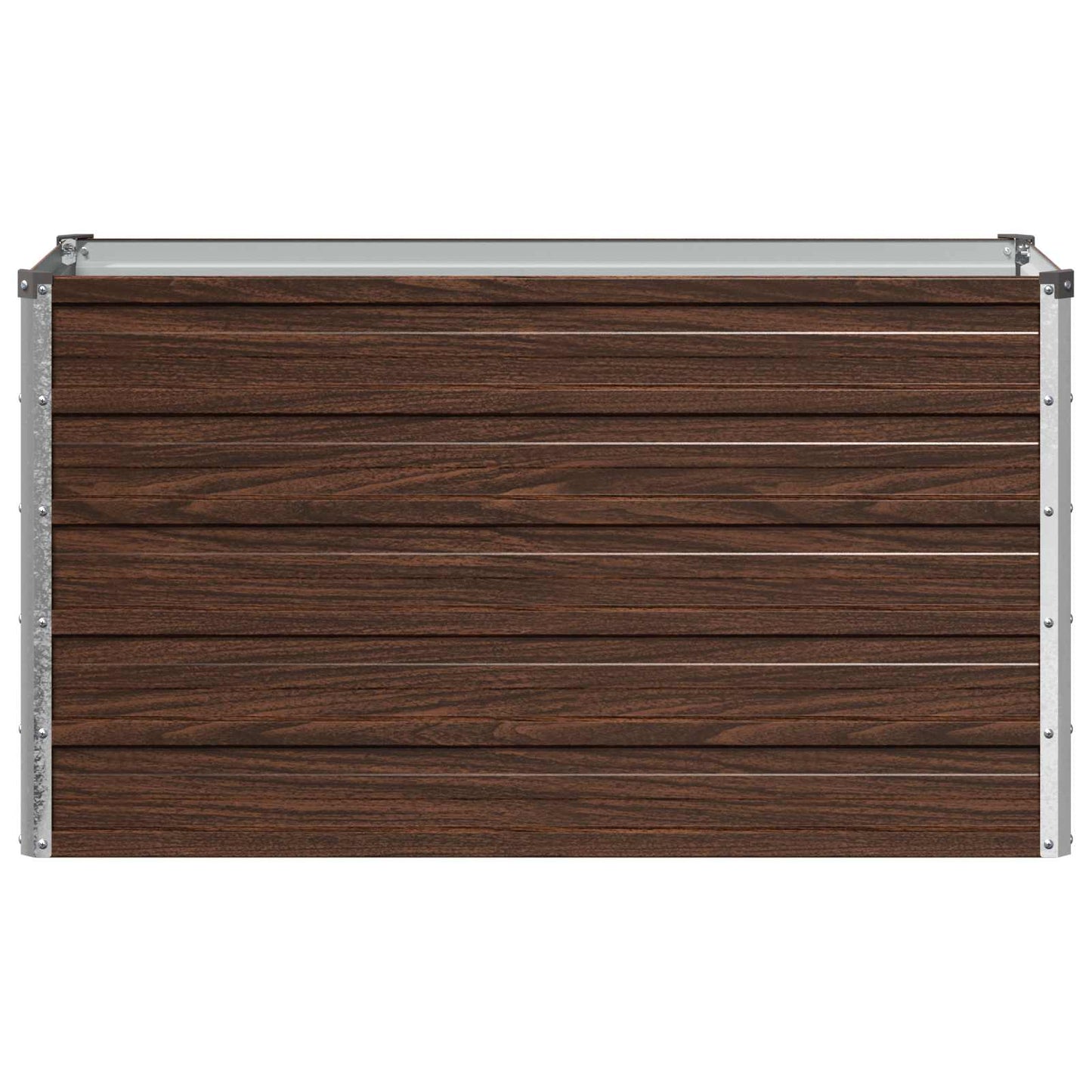 Pakelta sodo lova Juoda 100 x 40 x 55 cm