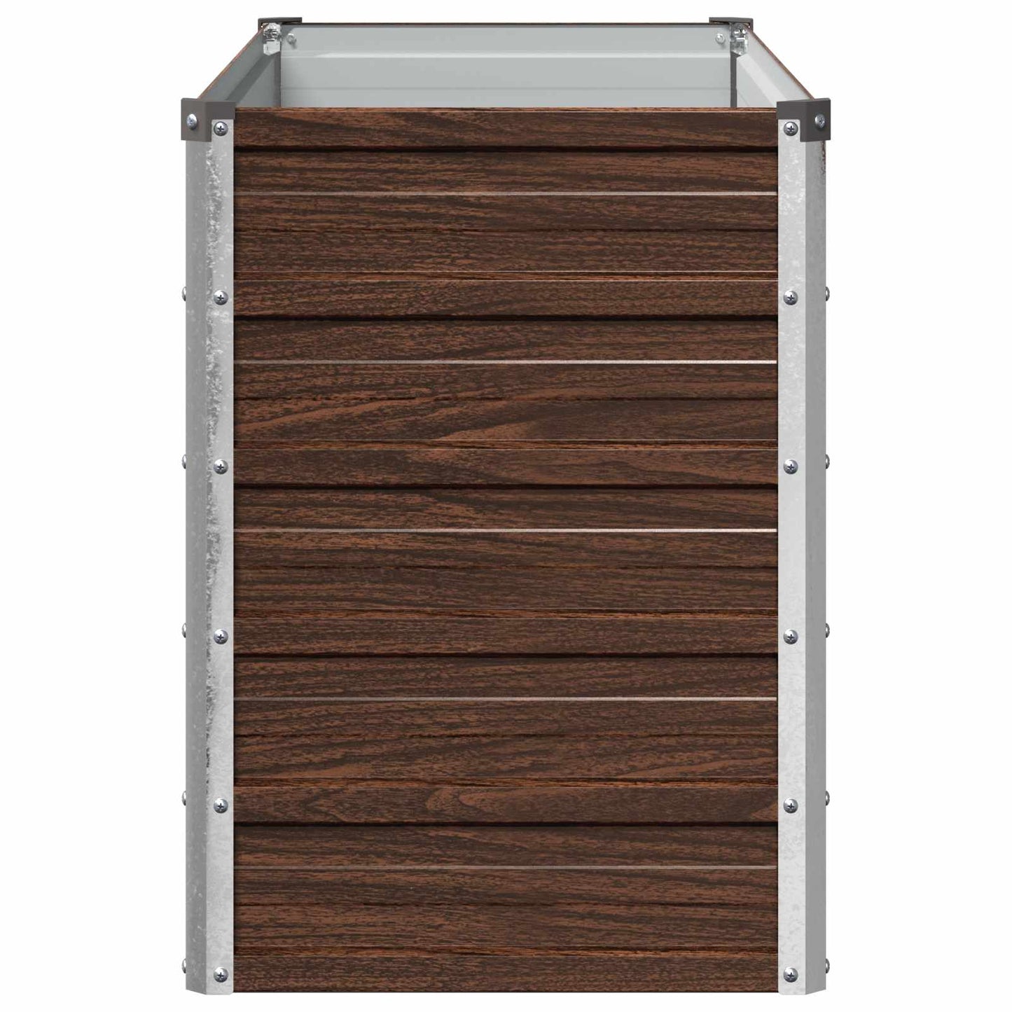 Pakelta sodo lova Juoda 100 x 40 x 55 cm
