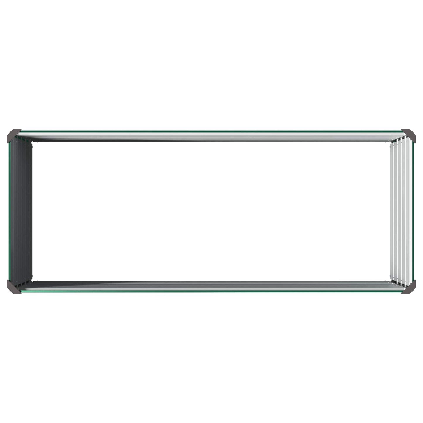 Pakelta sodo lova Žalia 100 x 40 x 55 cm