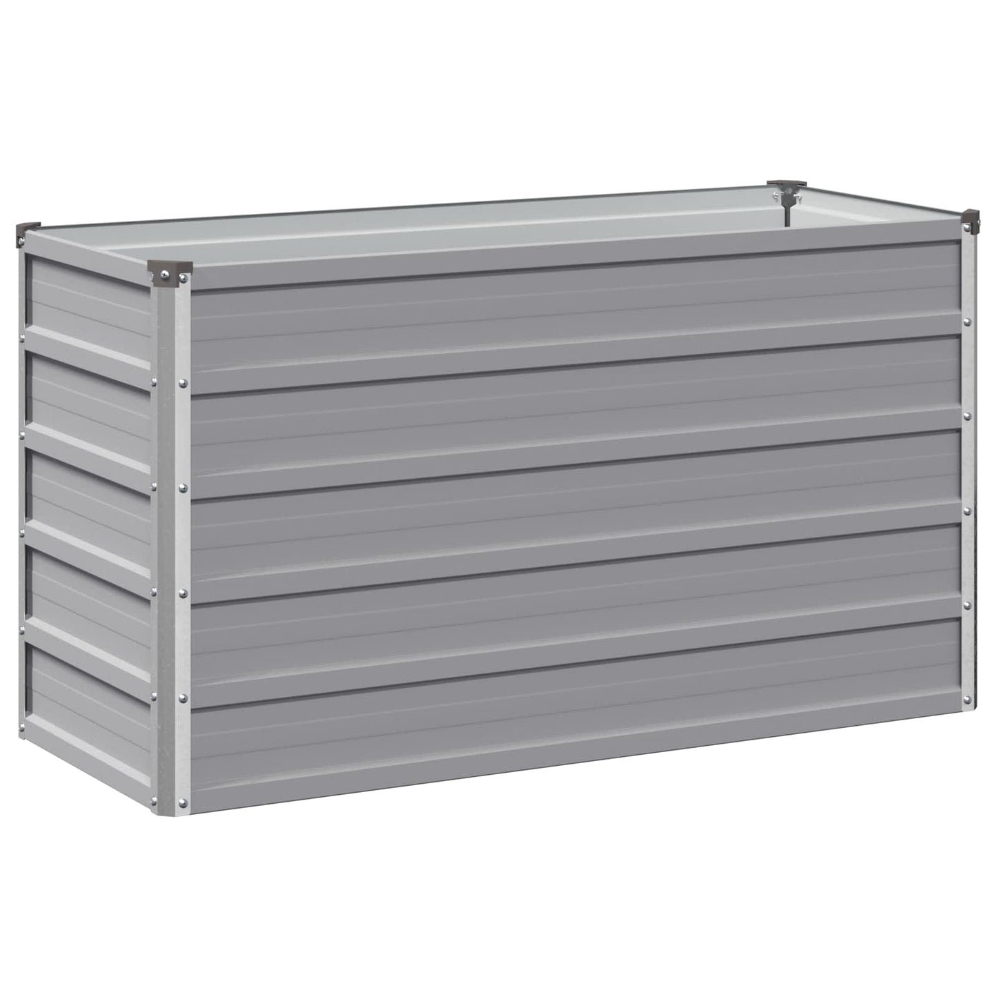 Pakelta sodo lova Pilka 100 x 40 x 55 cm