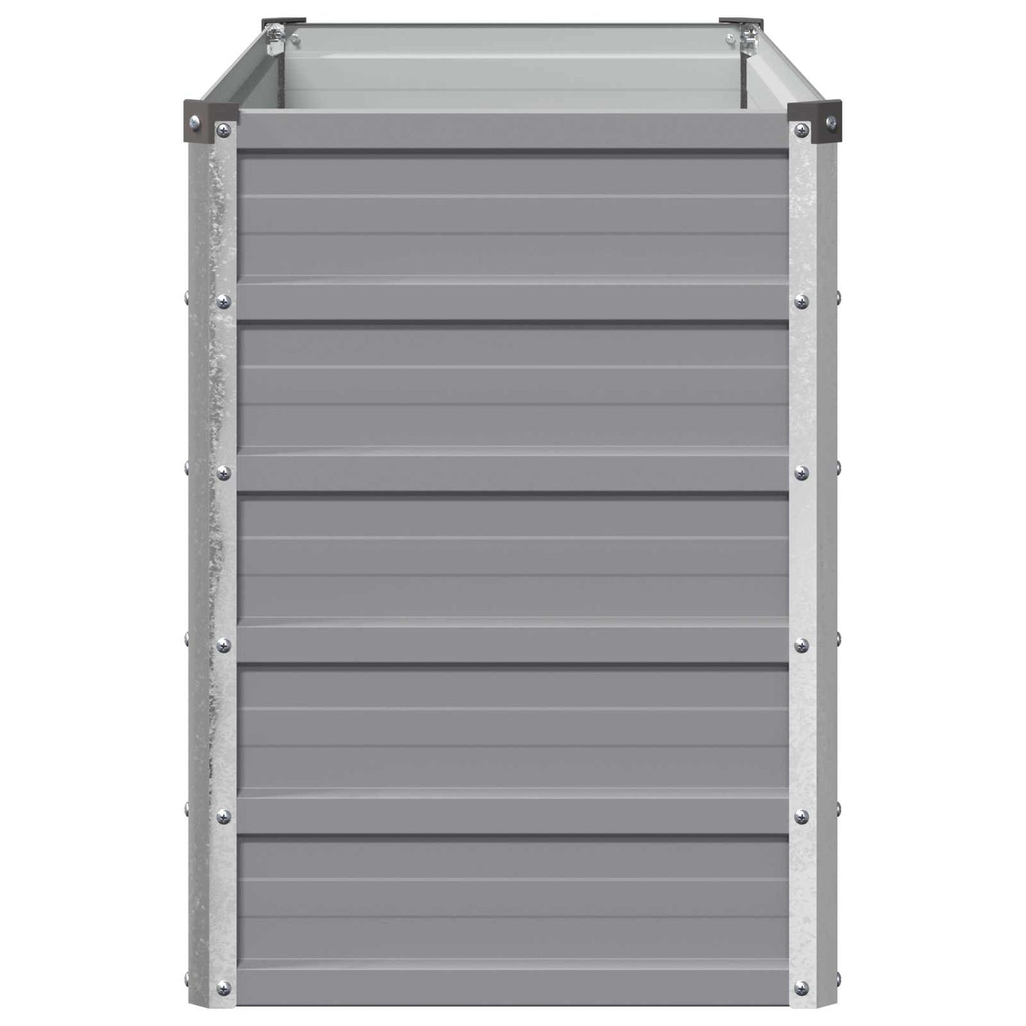 Pakelta sodo lova Pilka 100 x 40 x 55 cm