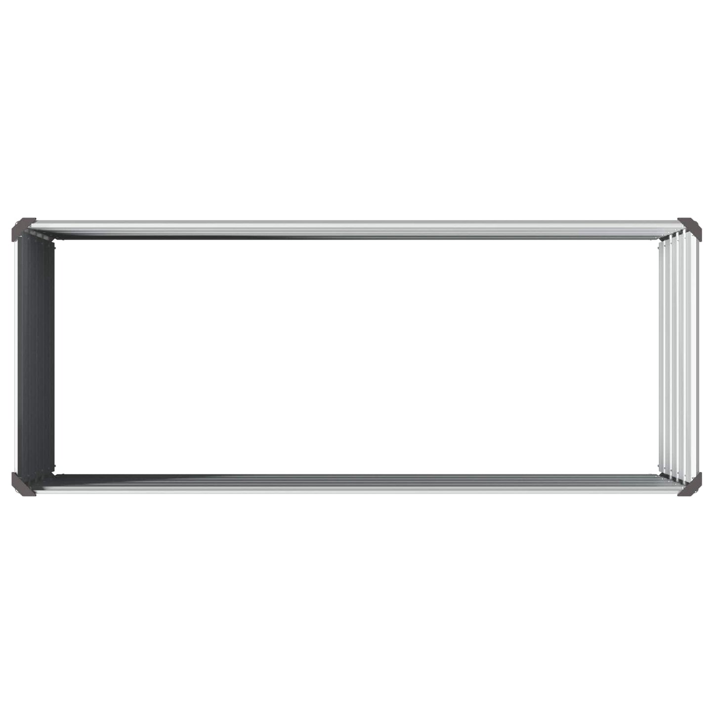 Pakelta sodo lova Pilka 100 x 40 x 55 cm