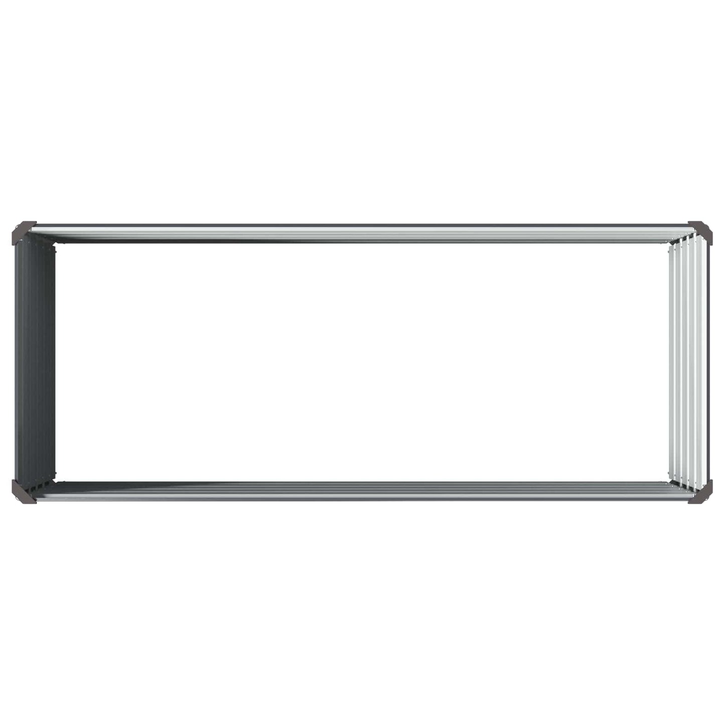 Pakelta sodo lova Antracito 100 x 40 x 55 cm