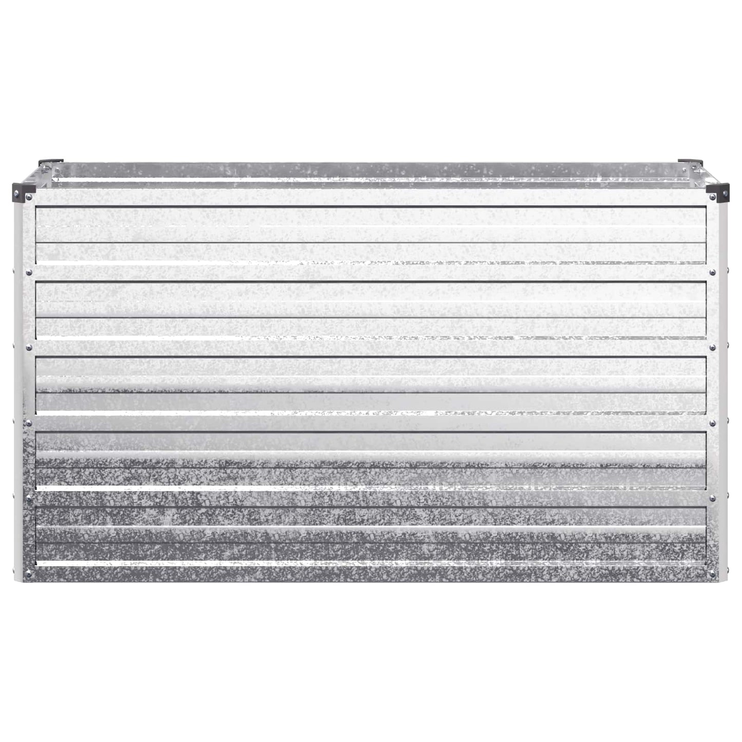 Pakelta sodo lova Sidabrinė 100 x 40 x 55 cm cinkuotas