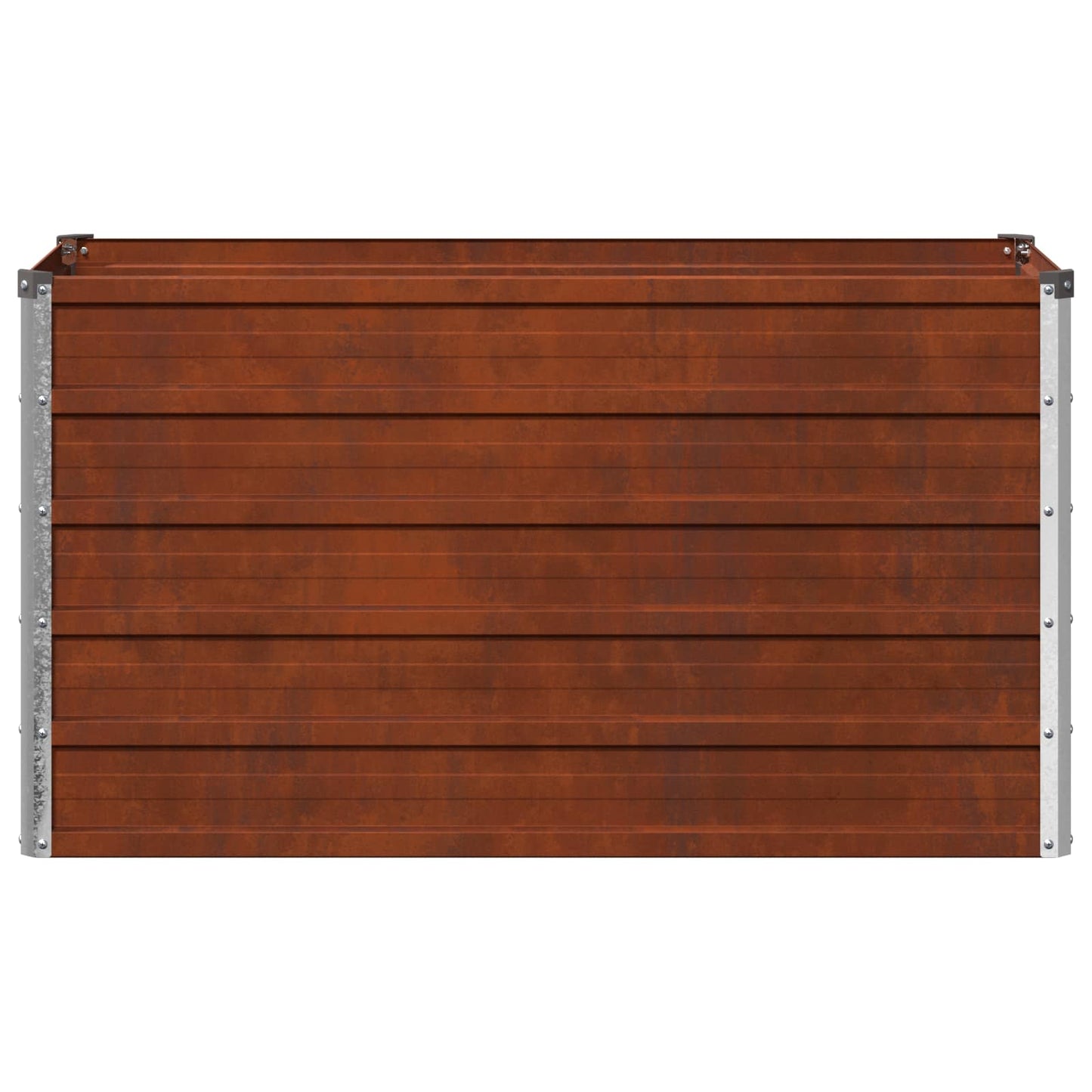 Pakelta sodo lova Rūdijanti 100 x 40 x 55 cm kartonas