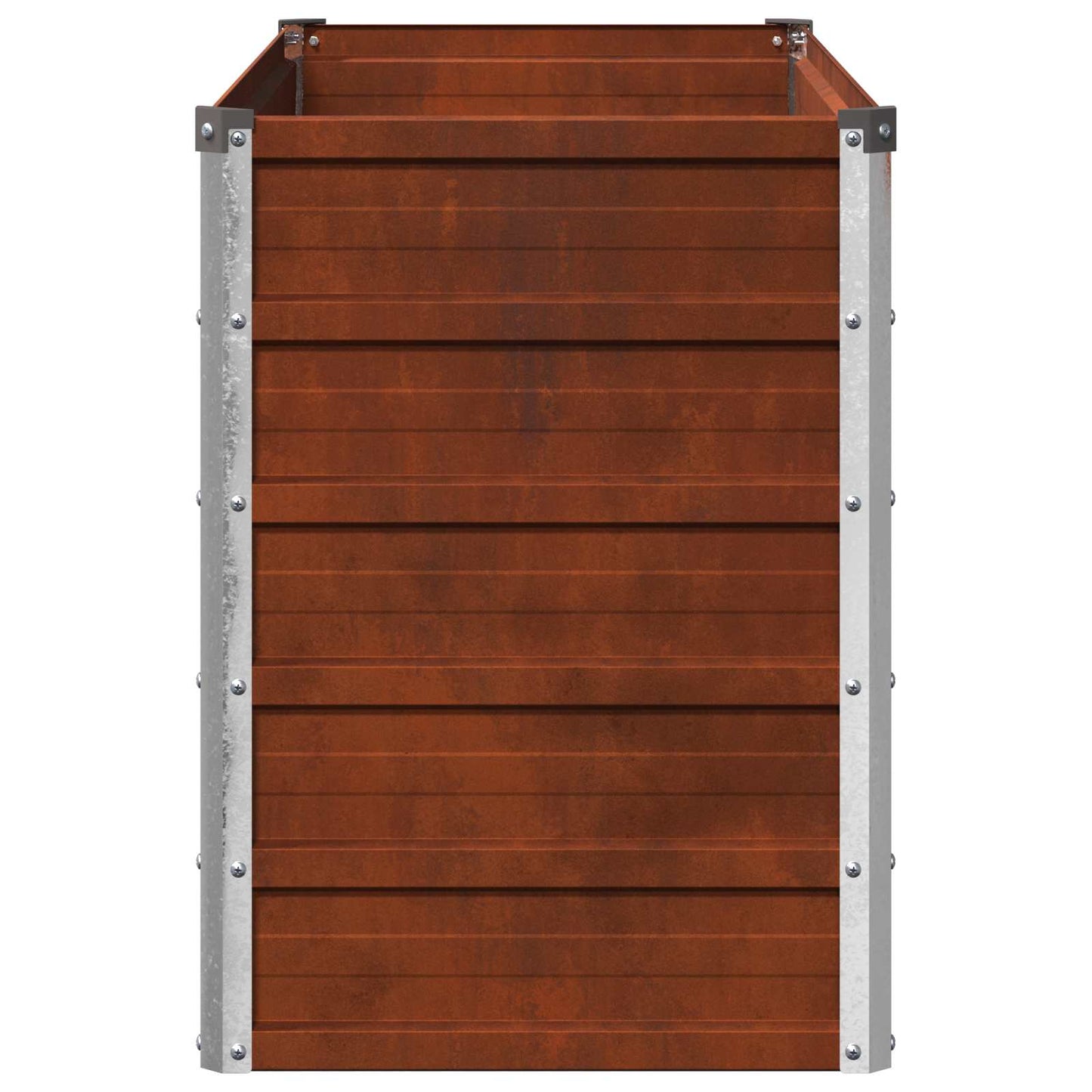 Pakelta sodo lova Rūdijanti 100 x 40 x 55 cm kartonas