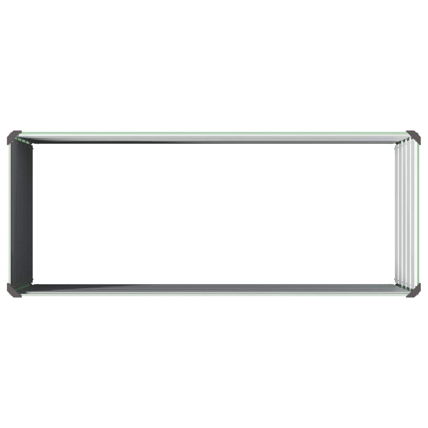 Pakelta sodo lova Pastelinė žalia 100 x 40 x 55 cm