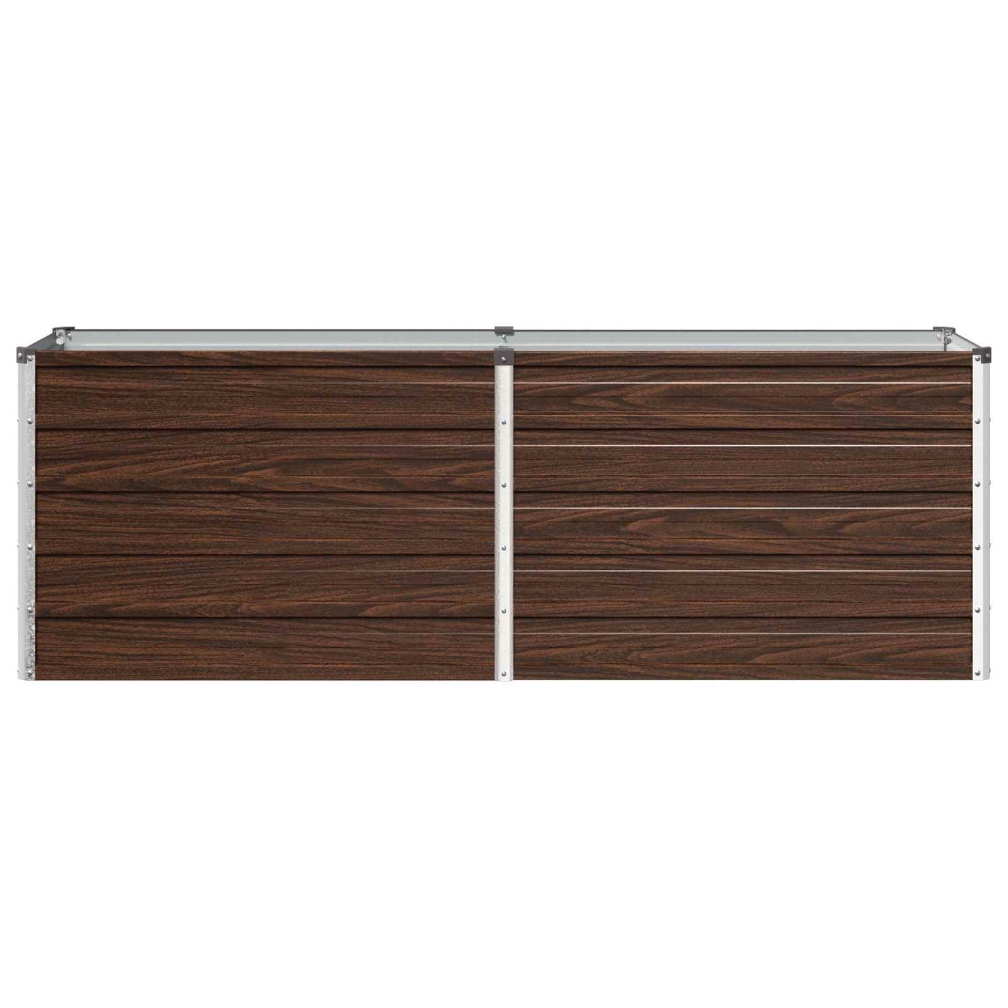 Pakelta sodo lova Juoda 160 x 40 x 55 cm