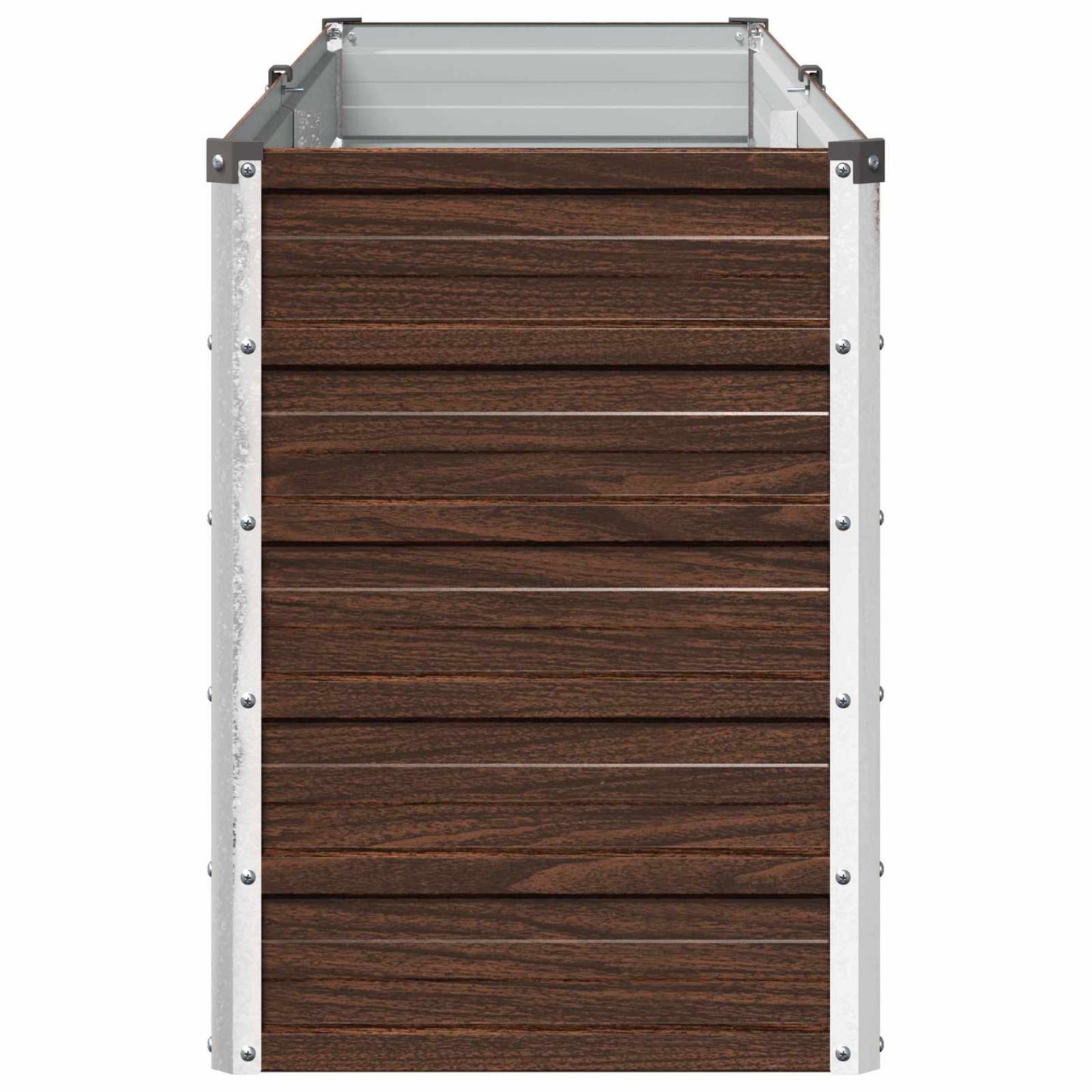 Pakelta sodo lova Juoda 160 x 40 x 55 cm