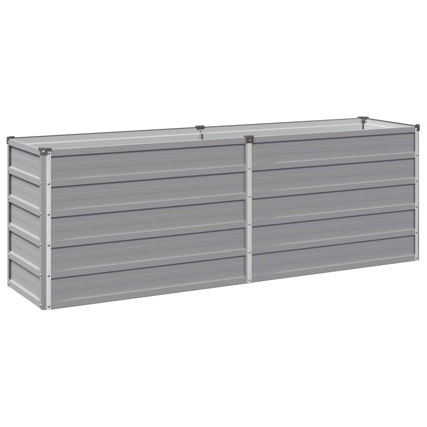 Pakelta sodo lova Pilka 160 x 40 x 55 cm