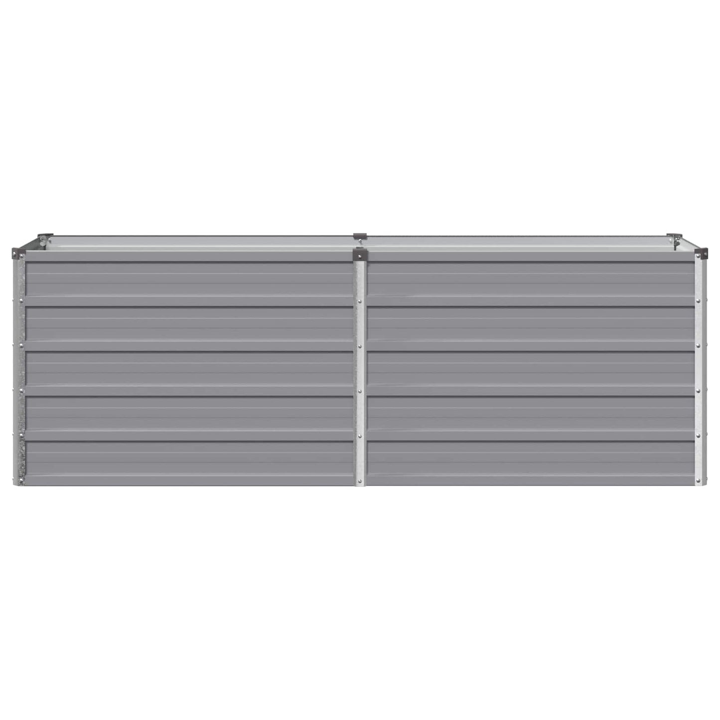 Pakelta sodo lova Pilka 160 x 40 x 55 cm
